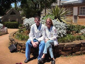 At Tenwek Hospital, May 2000